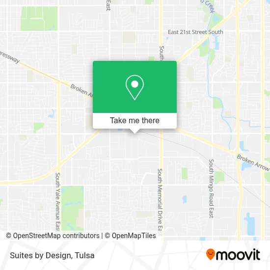 Suites by Design map