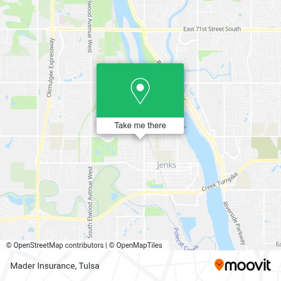 Mader Insurance map