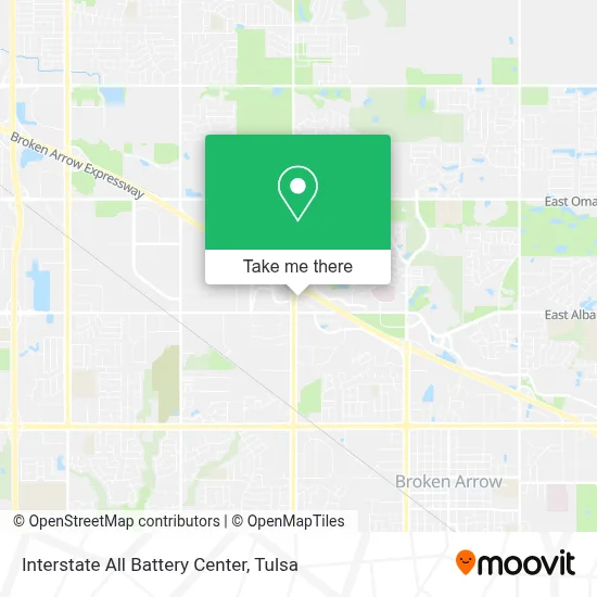 Interstate All Battery Center map