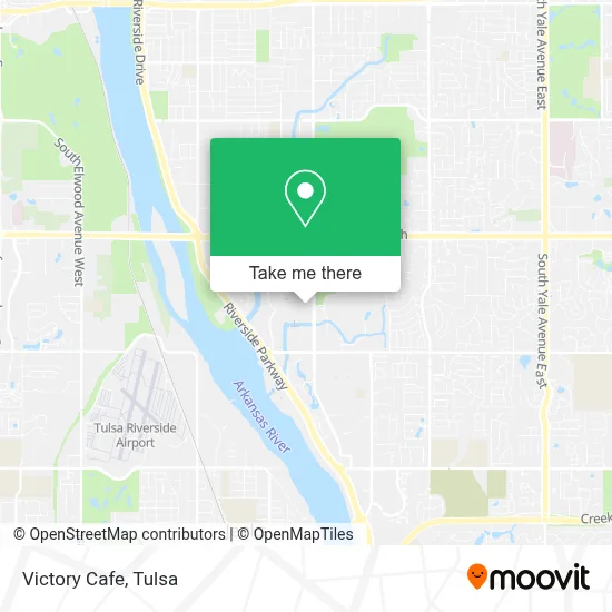 Victory Cafe map