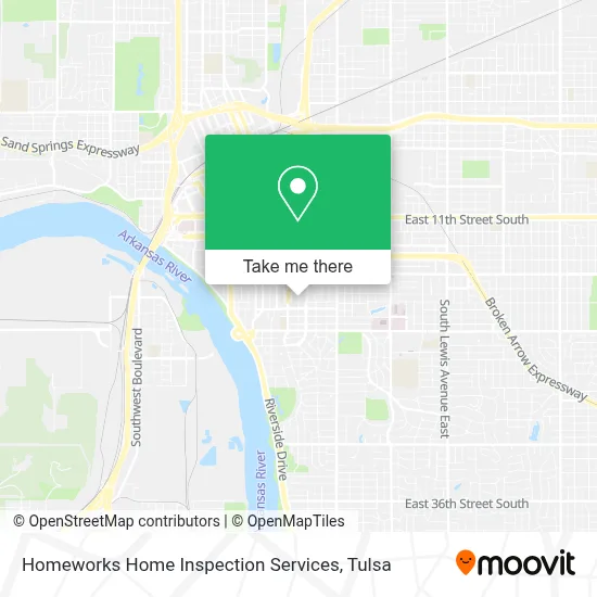 Homeworks Home Inspection Services map