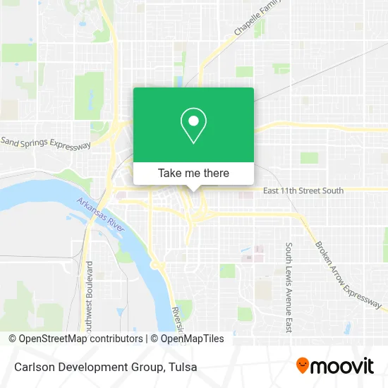Carlson Development Group map