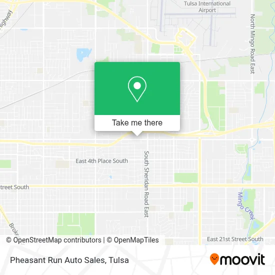 Pheasant Run Auto Sales map