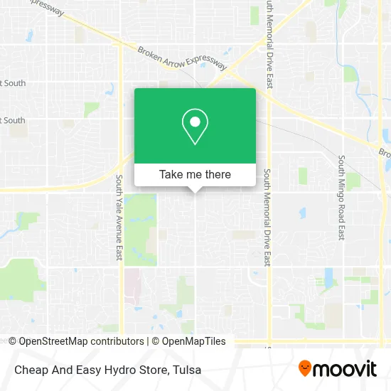 Cheap And Easy Hydro Store map