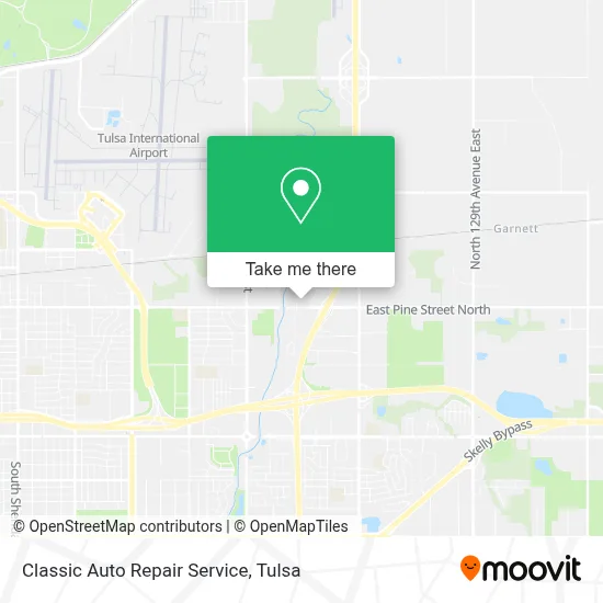 Classic Auto Repair Service map