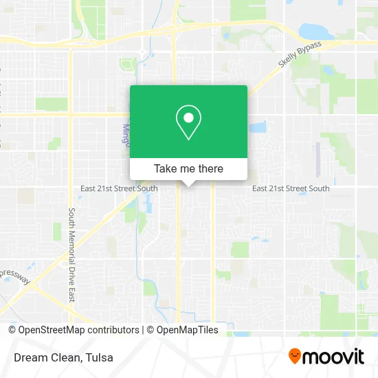 Dream Clean map