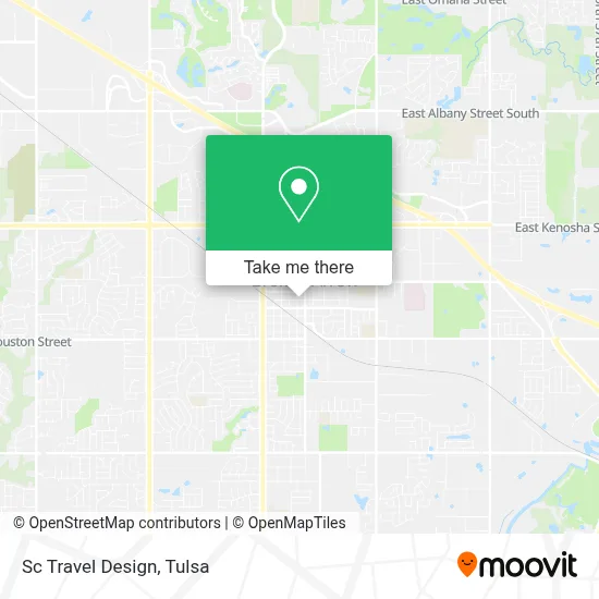 Sc Travel Design map