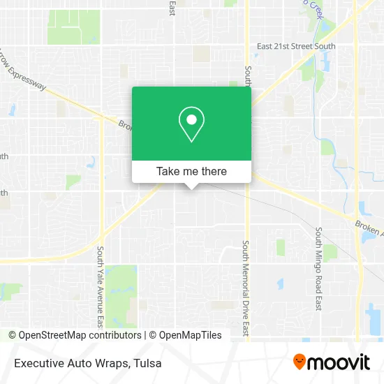 Executive Auto Wraps map