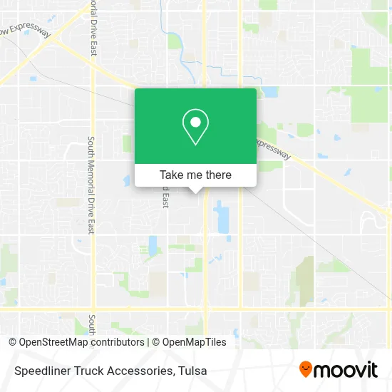 Speedliner Truck Accessories map