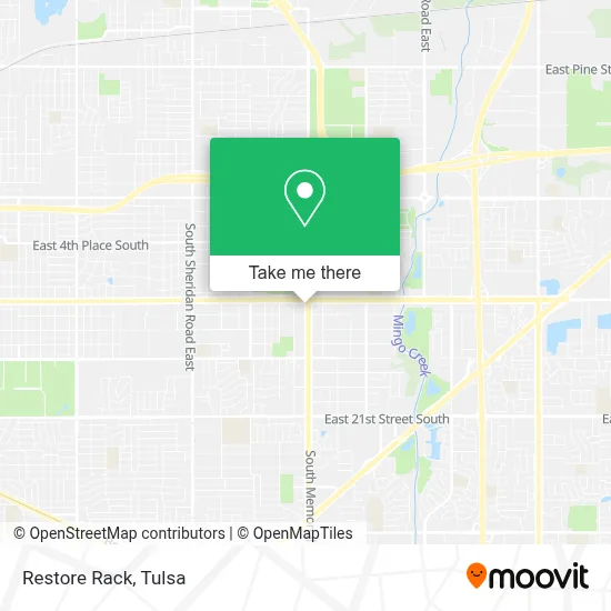 Restore Rack map