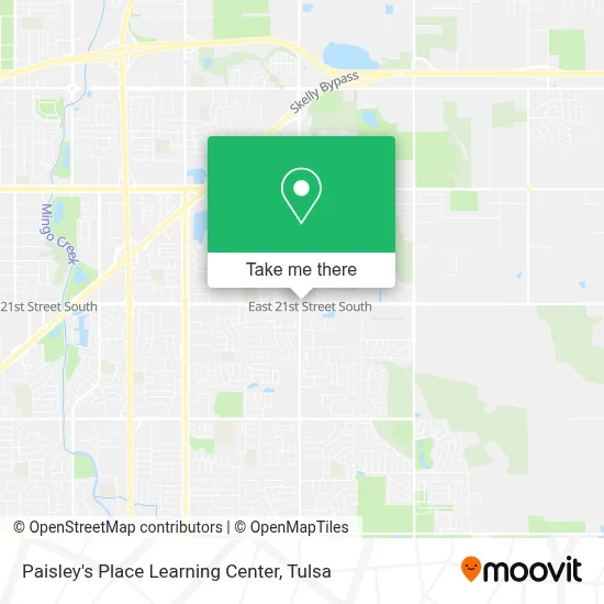 Paisley's Place Learning Center map