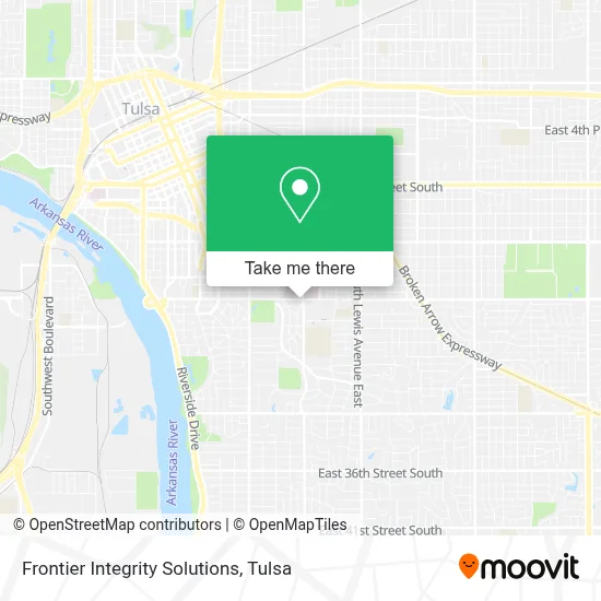 Frontier Integrity Solutions map