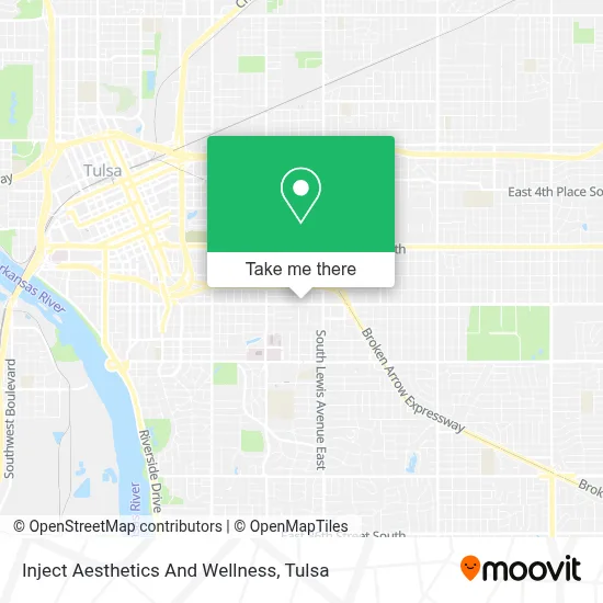 Inject Aesthetics And Wellness map