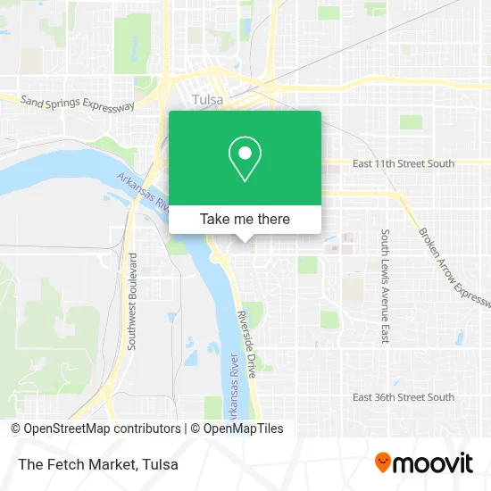 The Fetch Market map