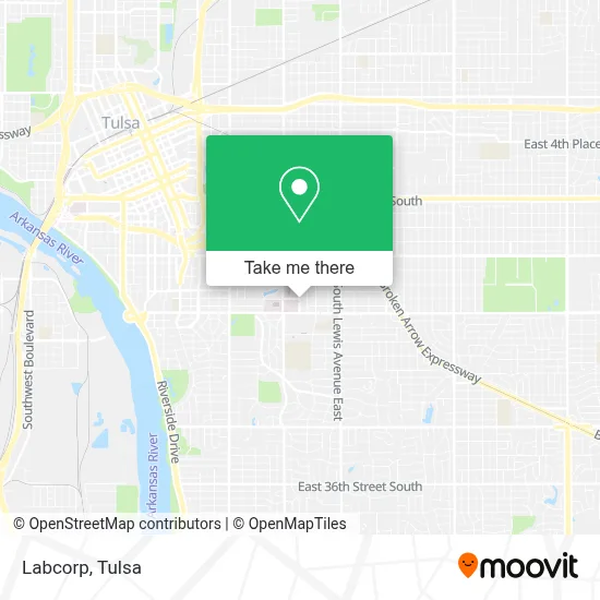 Labcorp map
