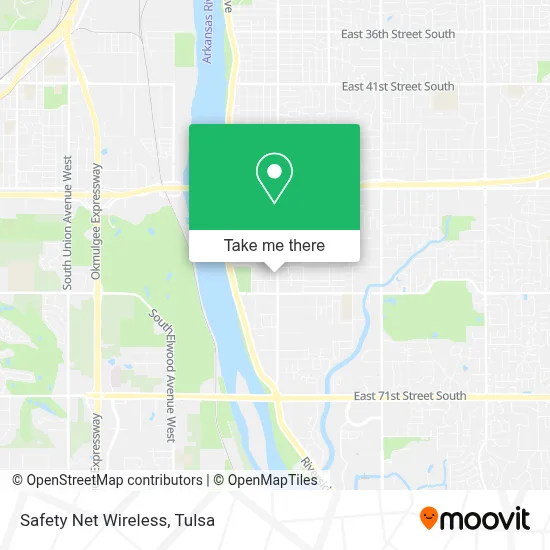 Safety Net Wireless map