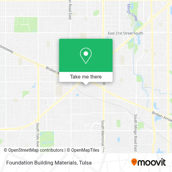 Foundation Building Materials map