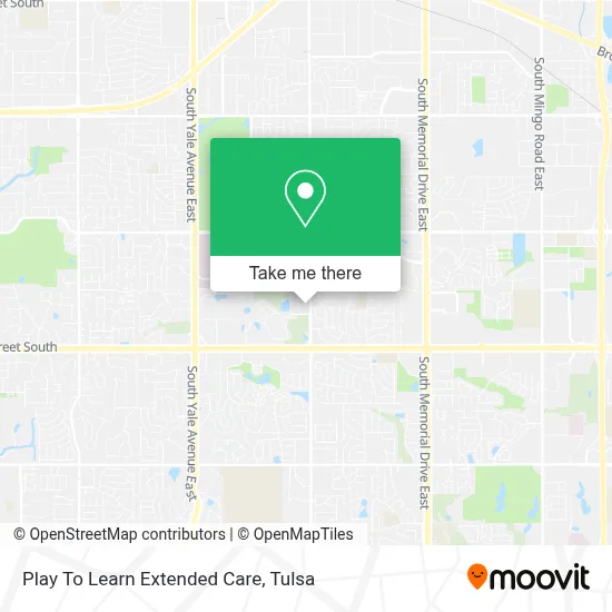 Play To Learn Extended Care map