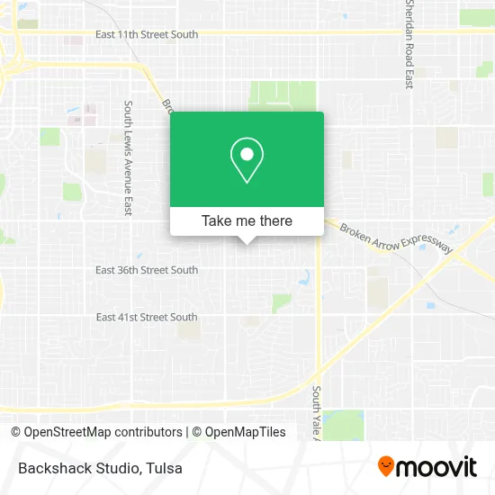 Backshack Studio map