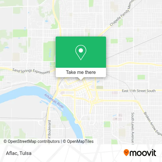 Aflac map