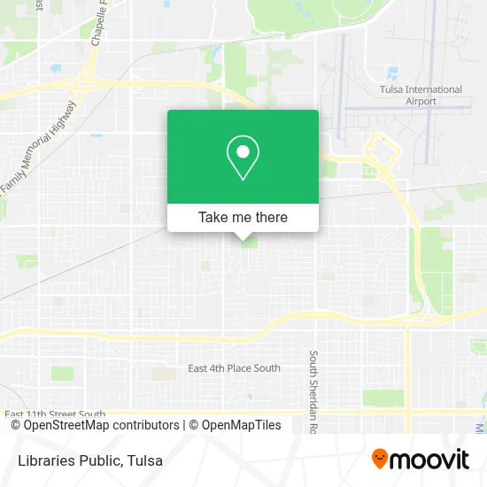 Libraries Public map
