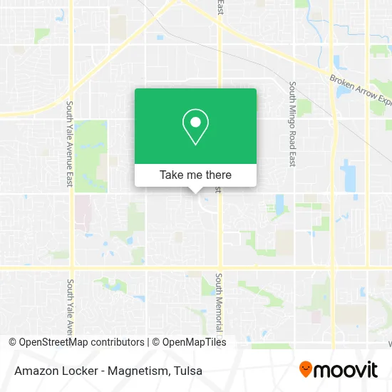 Amazon Locker - Magnetism map