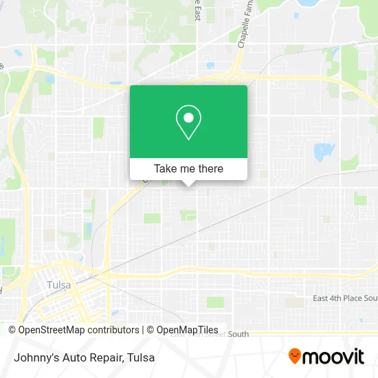 Johnny's Auto Repair map