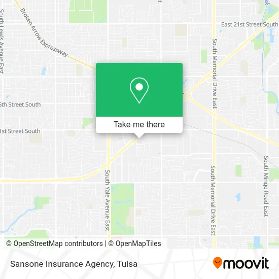 Sansone Insurance Agency map