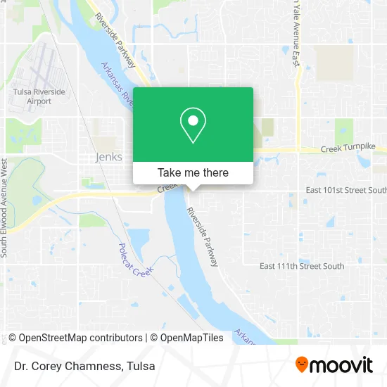 Dr. Corey Chamness map