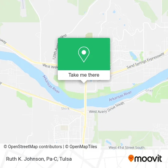 Ruth K. Johnson, Pa-C map