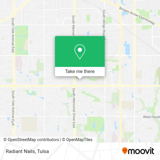 Radiant Nails map