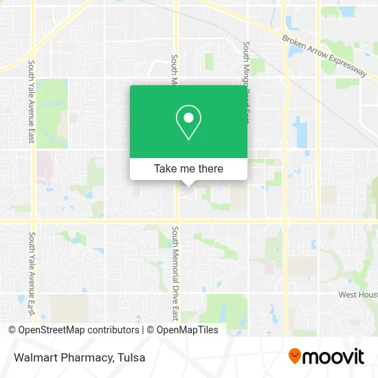 Walmart Pharmacy map