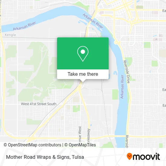 Mother Road Wraps & Signs map