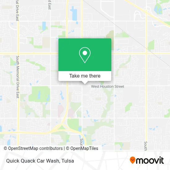 Quick Quack Car Wash map
