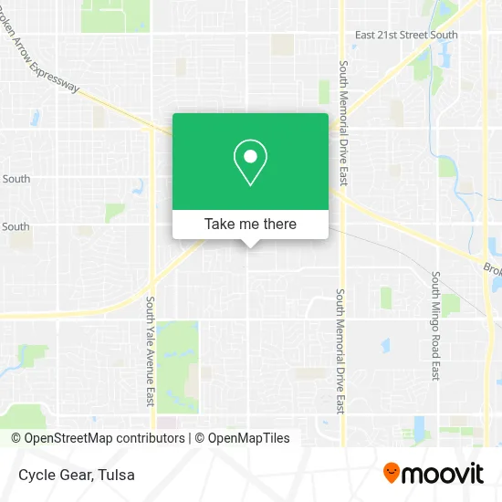 Cycle Gear map