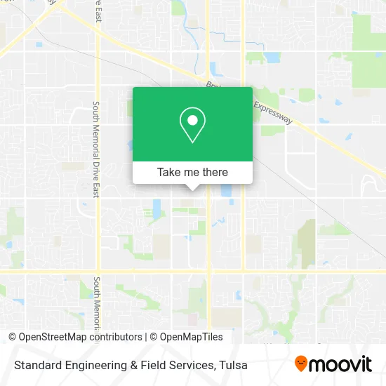 Standard Engineering & Field Services map