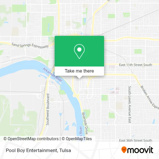 Pool Boy Entertainment map