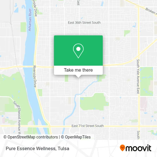 Pure Essence Wellness map