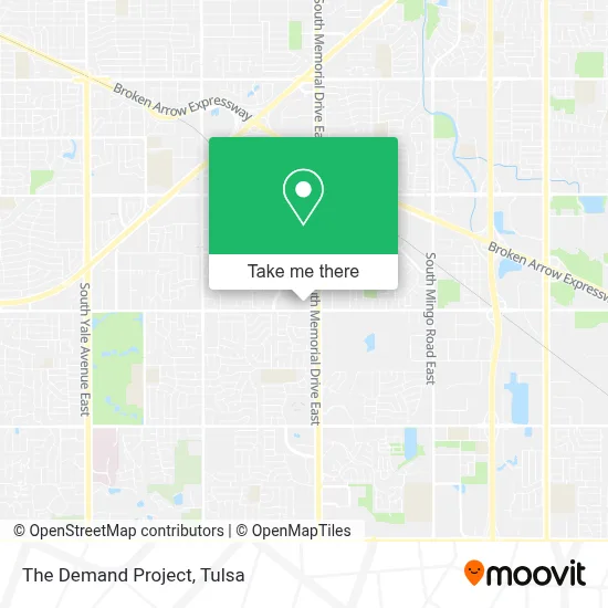 The Demand Project map