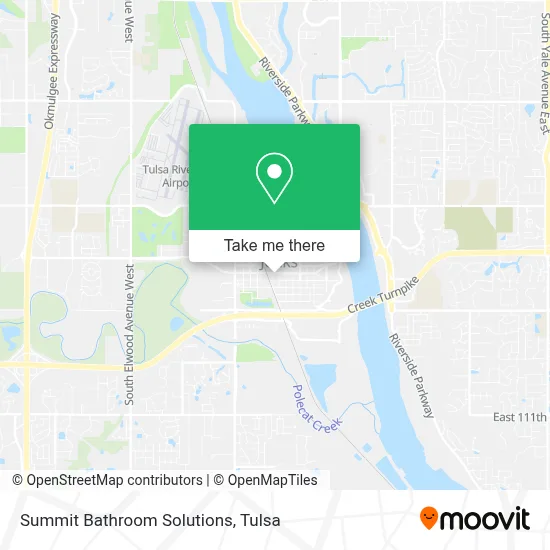 Summit Bathroom Solutions map
