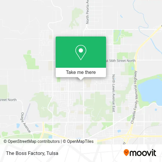 The Boss Factory map