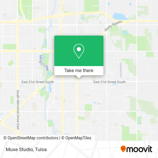 Muse Studio map