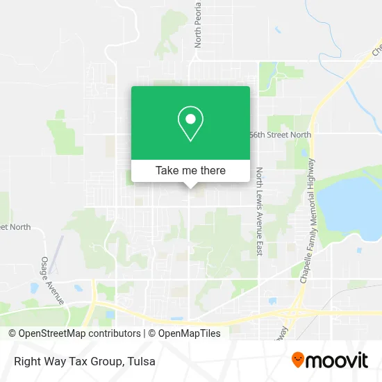 Right Way Tax Group map