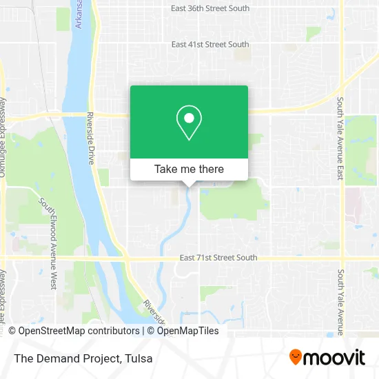The Demand Project map