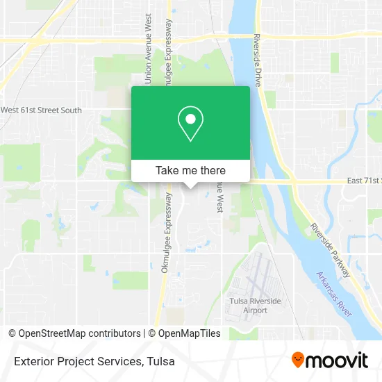 Exterior Project Services map