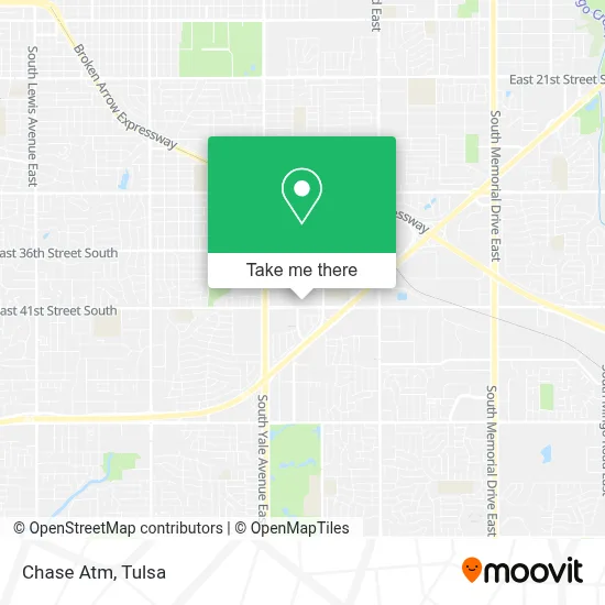 Chase Atm map