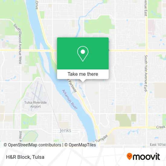 H&R Block map