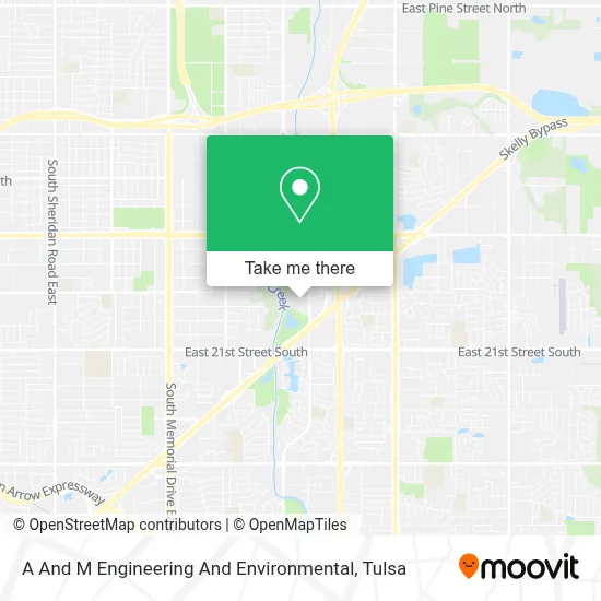 A And M Engineering And Environmental map
