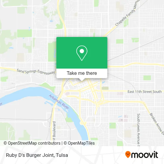 Ruby D's Burger Joint map