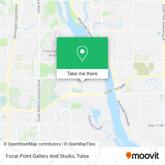 Focal Point Gallery And Studio map